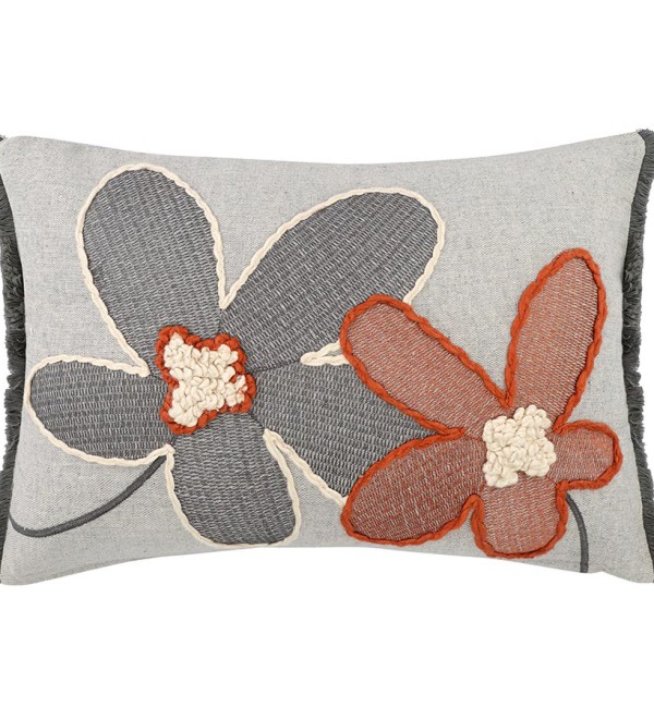 Чехол на подушку stone flowers из коллекции ethnic, 30х45 см