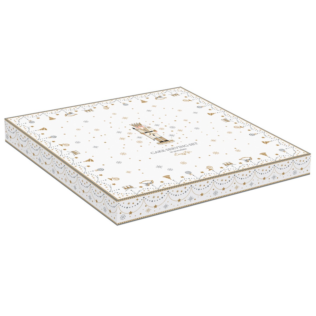Блюдо для торта с лопаткой royal nutcracker, D32 см