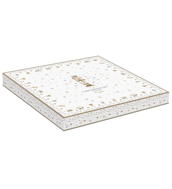 Блюдо для торта с лопаткой royal nutcracker, D32 см