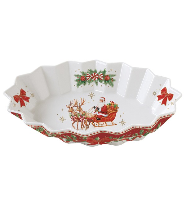 Блюдо овальное christmas heritage, 25х17 см