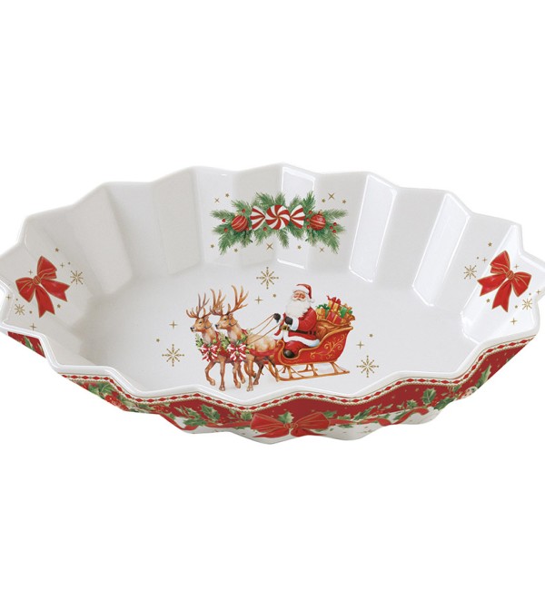 Блюдо овальное christmas heritage, 25х17 см