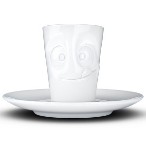 Кофейная пара tasty, 80 мл, белая