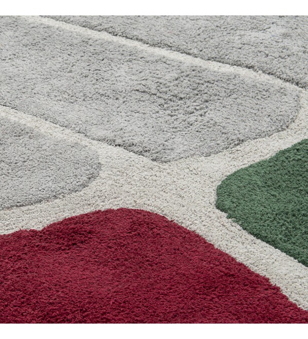 Ковер из хлопка с рисунком tea plantation из коллекции terra, 200х300 см