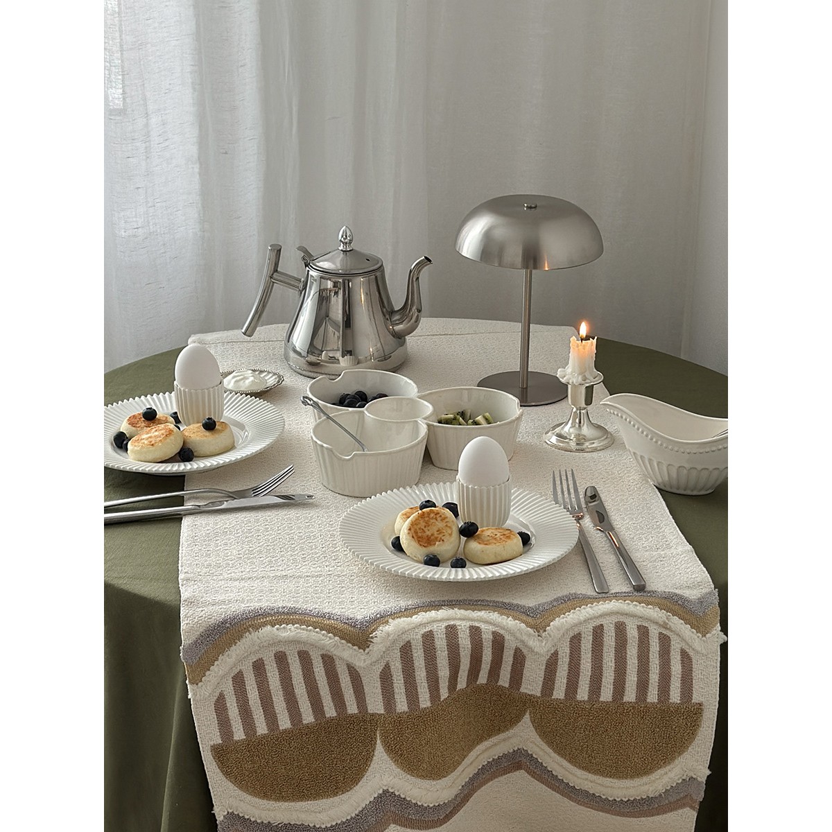 Дорожка на стол chic beige из коллекции essential, 45х150 см