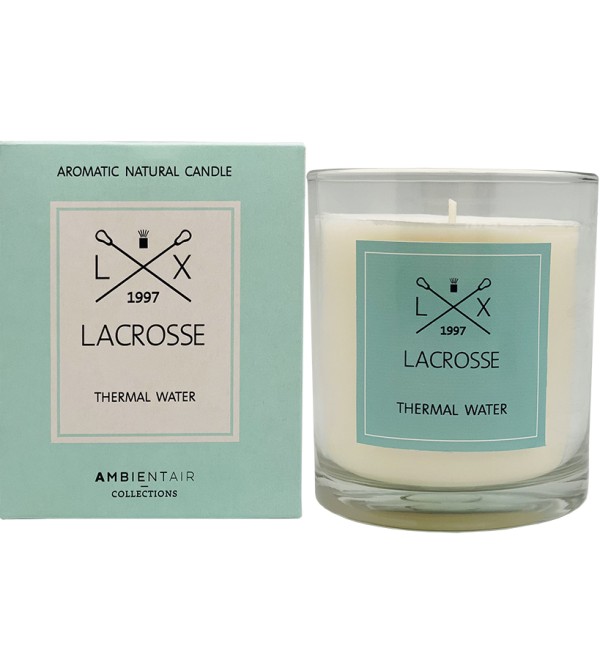 Свеча ароматическая lacrosse, thermal water (новая), 60 ч