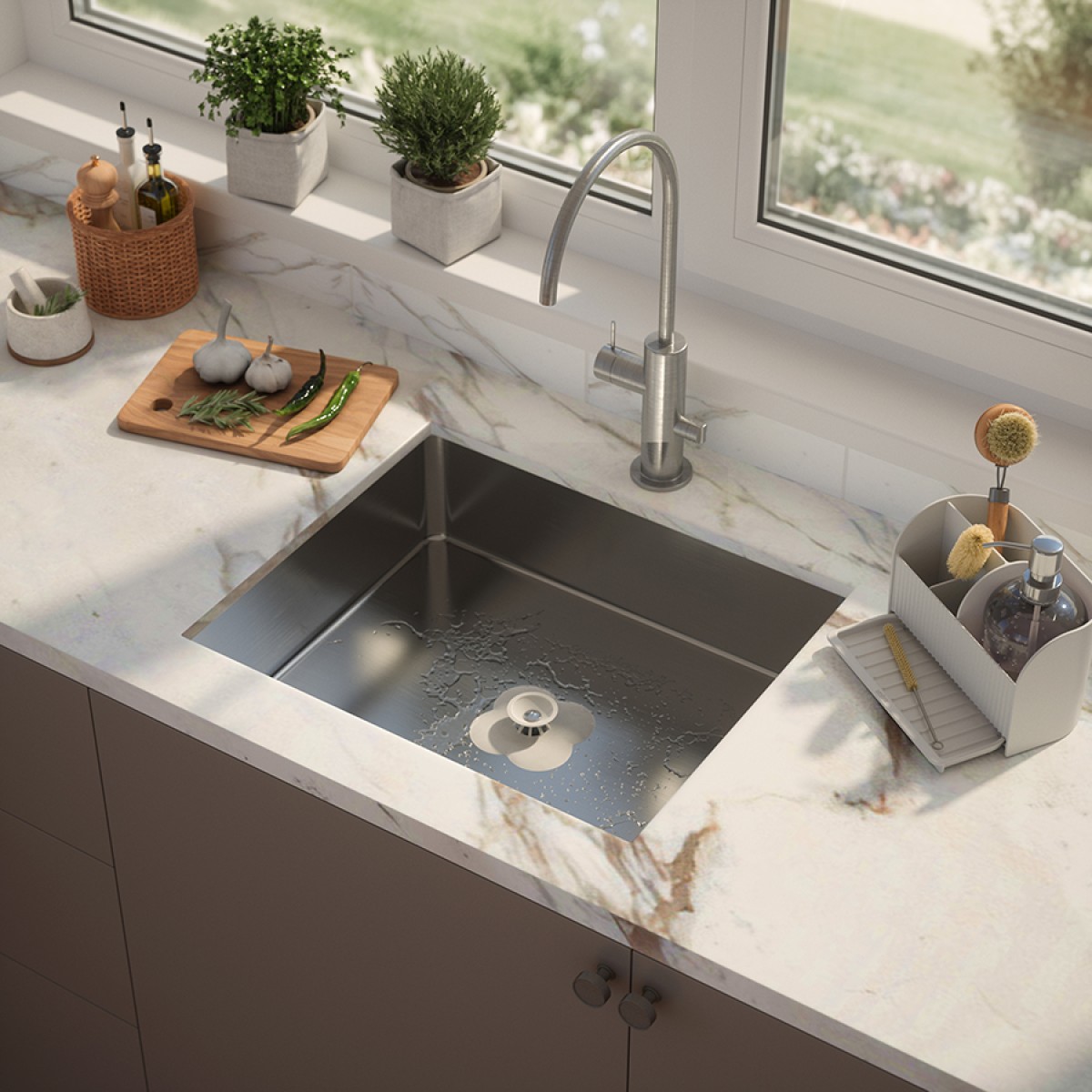 Фильтр для слива bloom, белый
