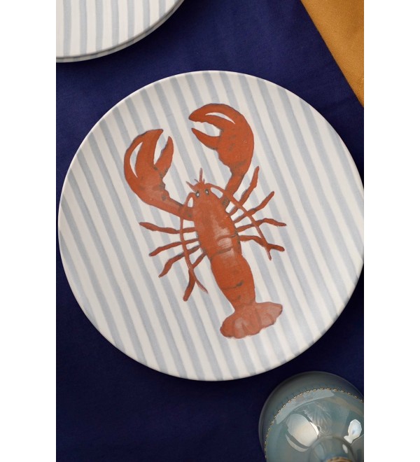 Набор из четырех тарелок aquarium из коллекции sea treasures, D21,5 см