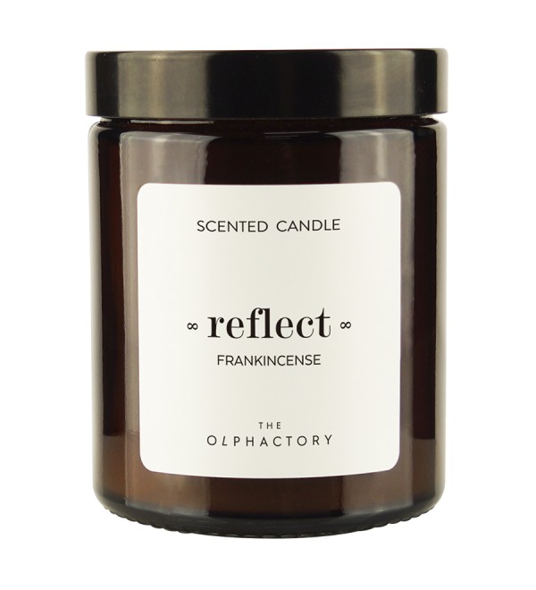 Свеча ароматическая the olphactory, reflect, frankinsense, 30 ч