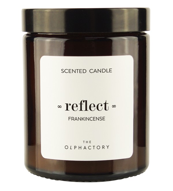 Свеча ароматическая the olphactory, reflect, frankinsense, 30 ч
