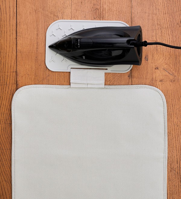 Коврик для глажки складной smart iron, 90х47 см, бежевый