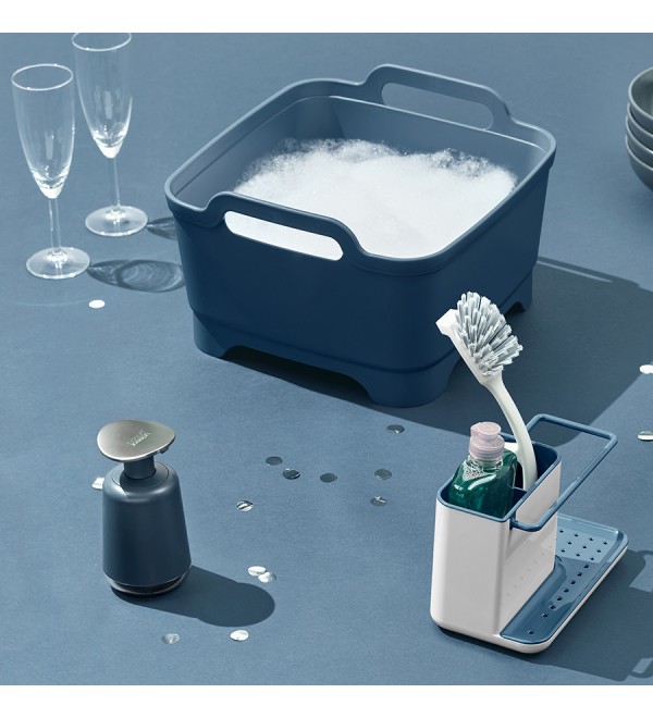 Контейнер для мытья посуды wash&drain™, синий