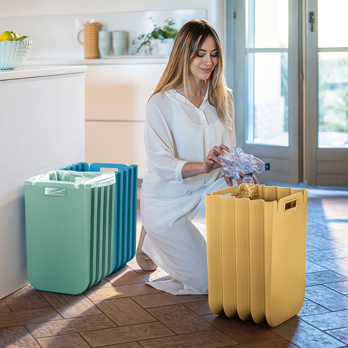 Корзина для белья складная eco packly, черная