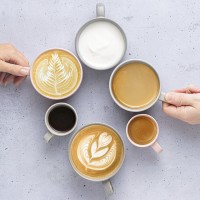 Чашка для каппучино cafe concept 400 мл серая