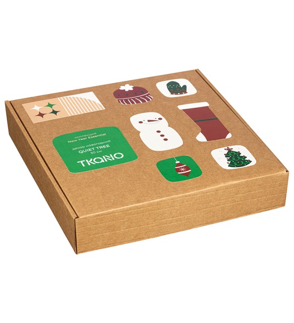 Декор новогодний quiet tree из коллекции new year essential, 30 см