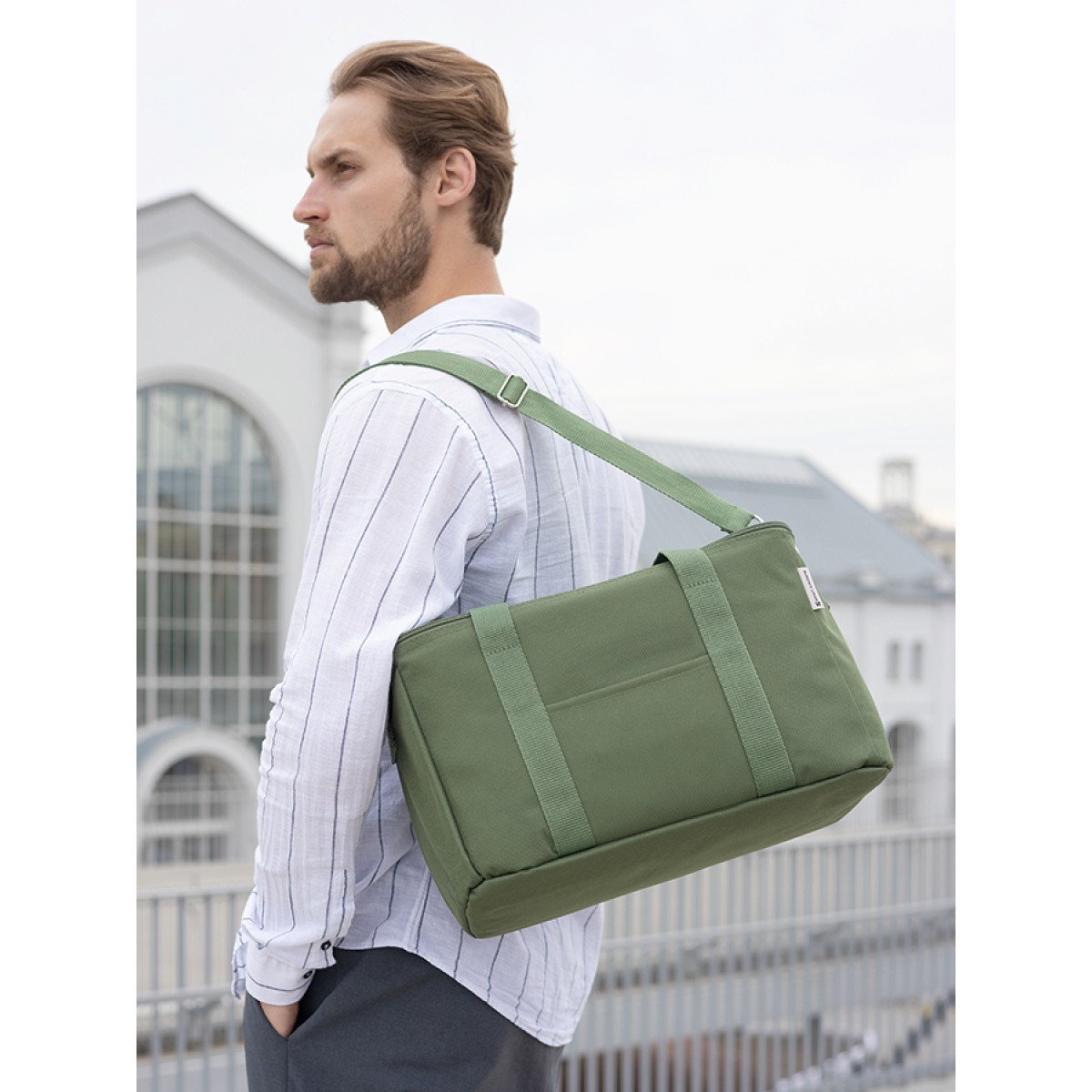 Термосумка для пикника smart picnic, l, темно-зеленая