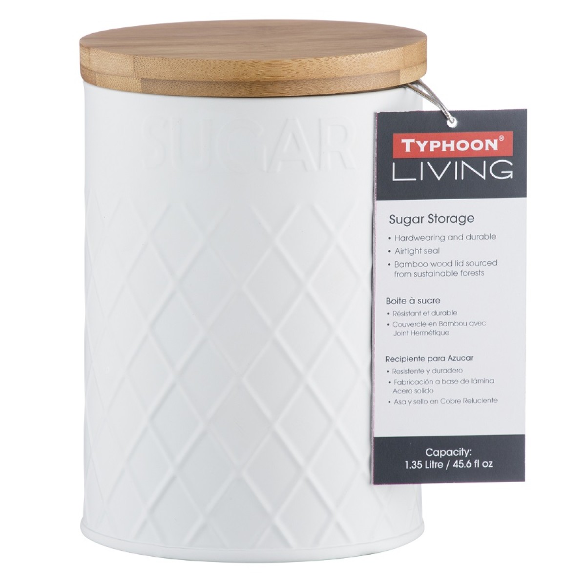 Емкость для хранения сахара embossed 1,35 л