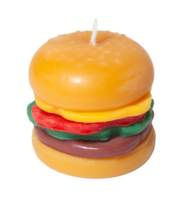 Свеча fast food, burger, 6 см