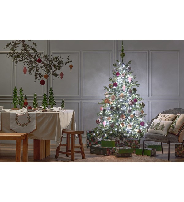 Дорожка на стол festive wreath из коллекции new year essential, 45х150 см