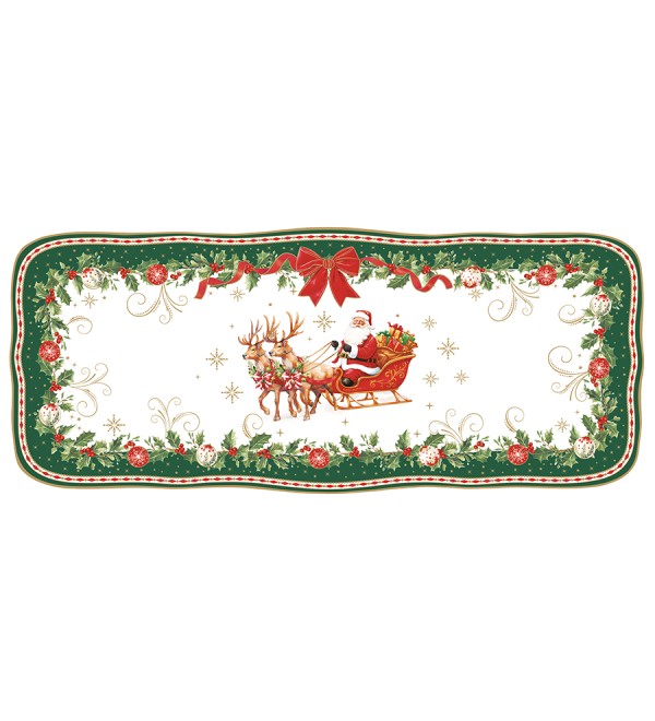 Блюдо сервировочное christmas heritage, 36x15 см
