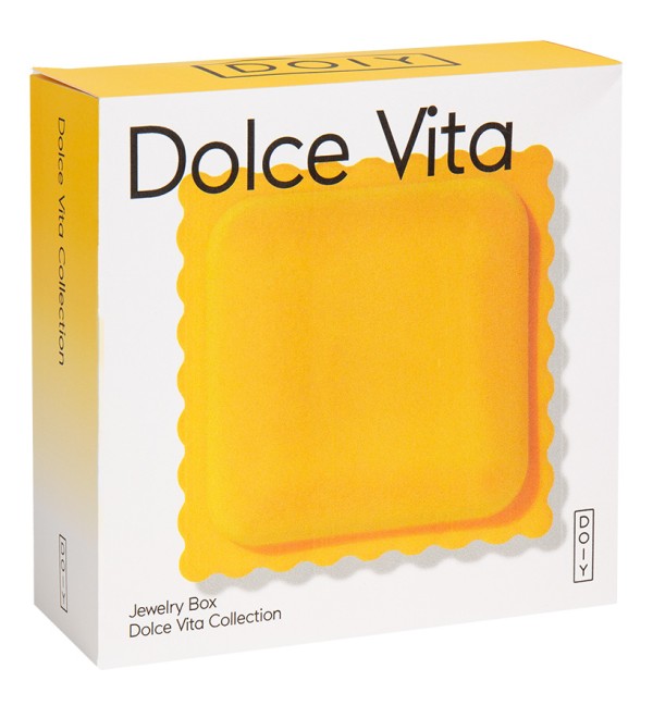 Шкатулка для украшений dolce vita, ravioli, 13х13х6 см