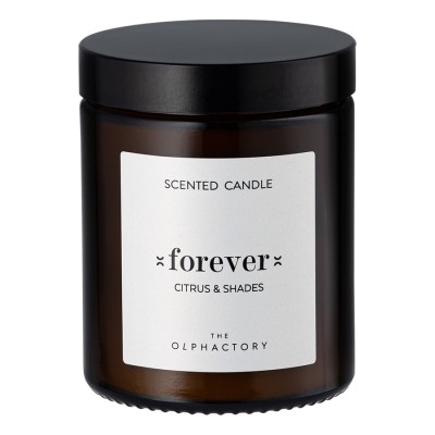 Свеча ароматическая the olphactory, forever, citrus&shades, 30 ч