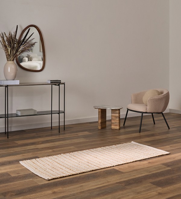 Ковер из джута и шерсти mahanadi из коллекции ethnic, 70x160 см