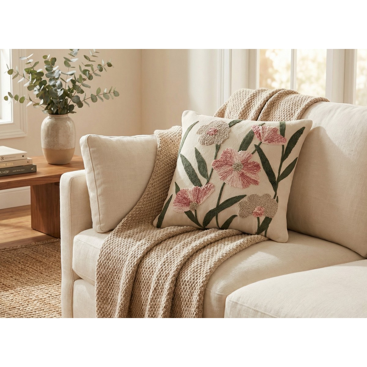 Подушка декоративная summer garden из коллекции ethnic, 45х45 см