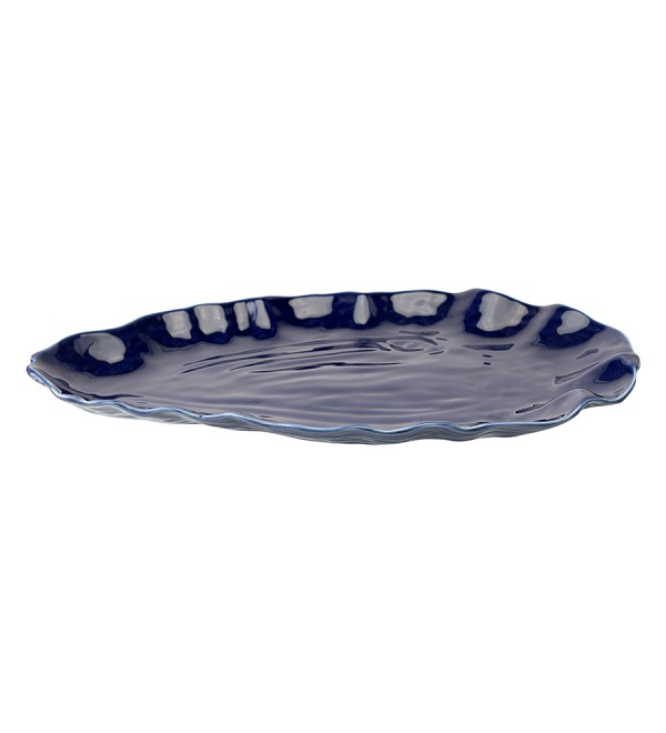 Блюдо сервировочное clams синего цвета из коллекции sea treasures