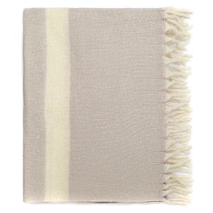 Плед мохеровый over horizon цвета марсала из коллекции trendy ruffles, 130х180 см