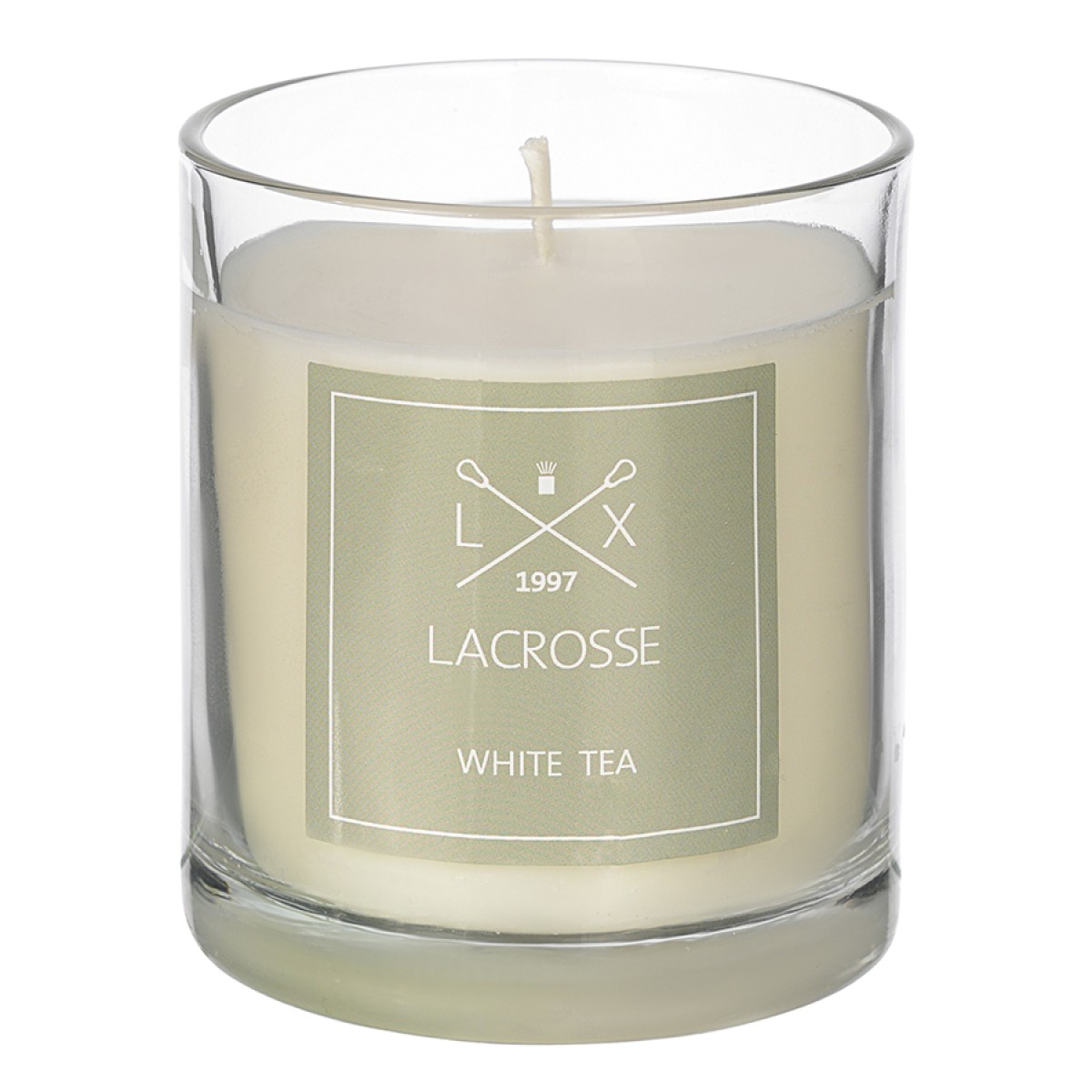 Свеча ароматическая lacrosse, white tea (новая), 60 ч