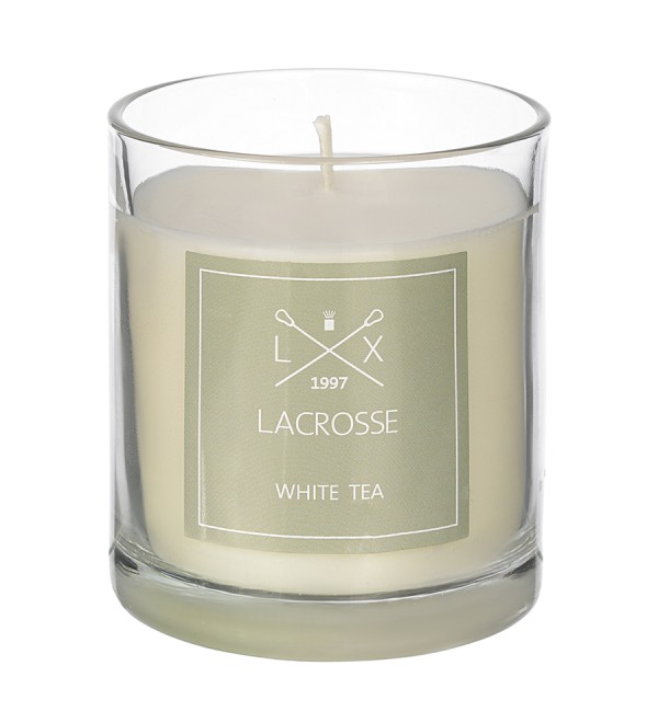 Свеча ароматическая lacrosse, white tea (новая), 60 ч