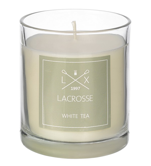 Свеча ароматическая lacrosse, white tea (новая), 60 ч