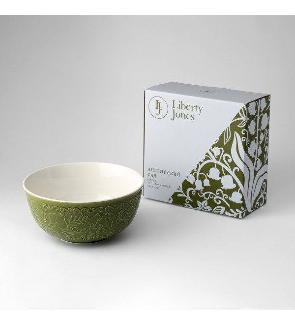 Миска english gardens, 4,2 л, травянисто-зеленая