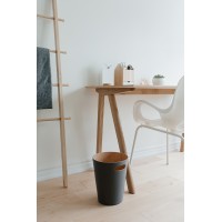 Корзина для мусора woodrow, 7,5 л, темно-серая