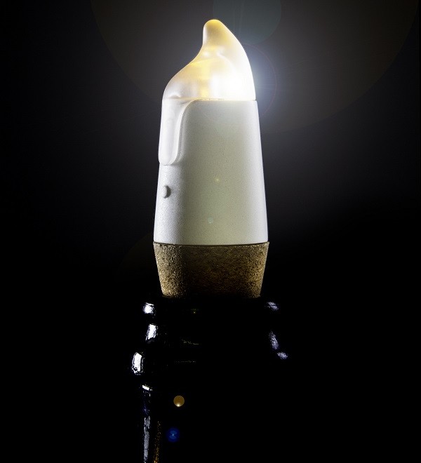 Пробка для бутылки bottlelight с подсветкой и usb