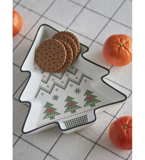 Набор из двух сервировочных тарелок sweet memories из коллекции new year essential