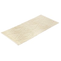 Ковер из шерсти и переработанного хлопка shillong из коллекции ethnic, 70x160см