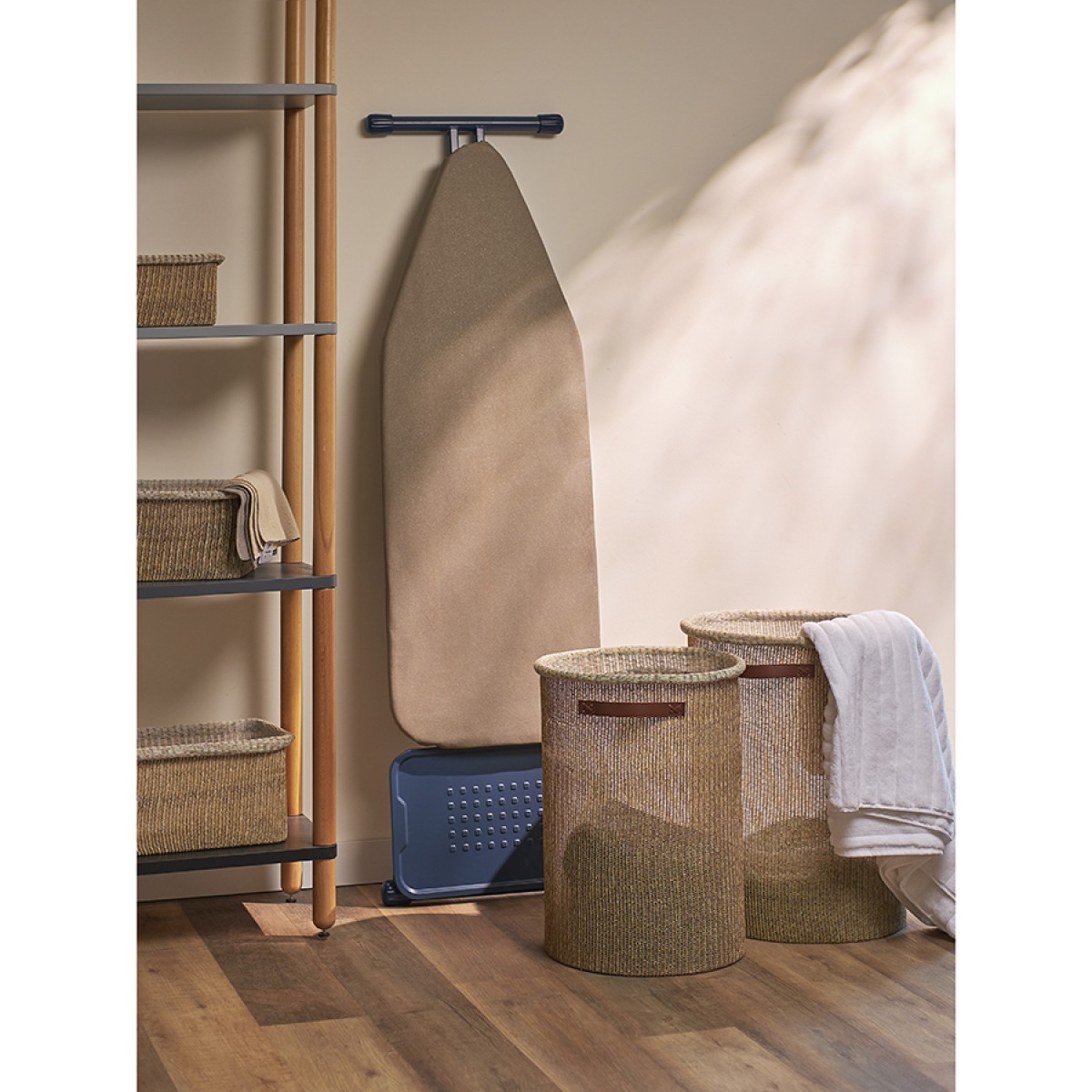 Корзина для хранения sustainable collection, D42х55 см, бежевая