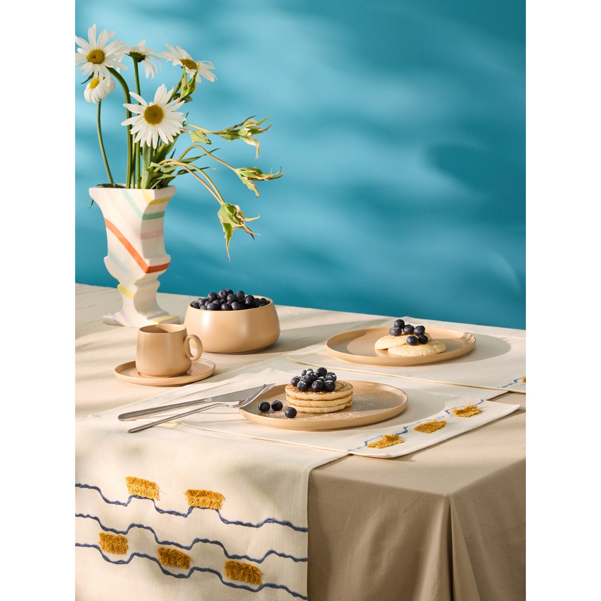Дорожка на стол Ритм из коллекции ethnic, 45х150 см