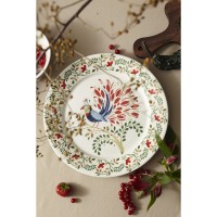 Тарелка fantail bird из коллекции birds of paradise, D28 см
