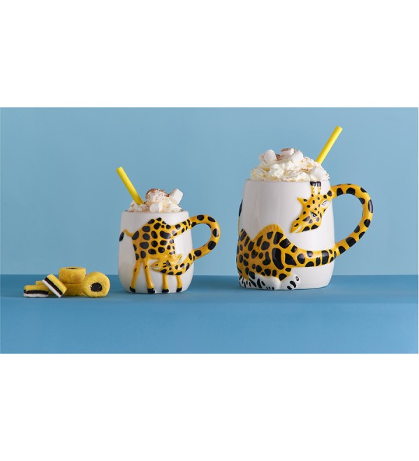 Набор из 2 кружек giraffe, 405 мл и 195 мл