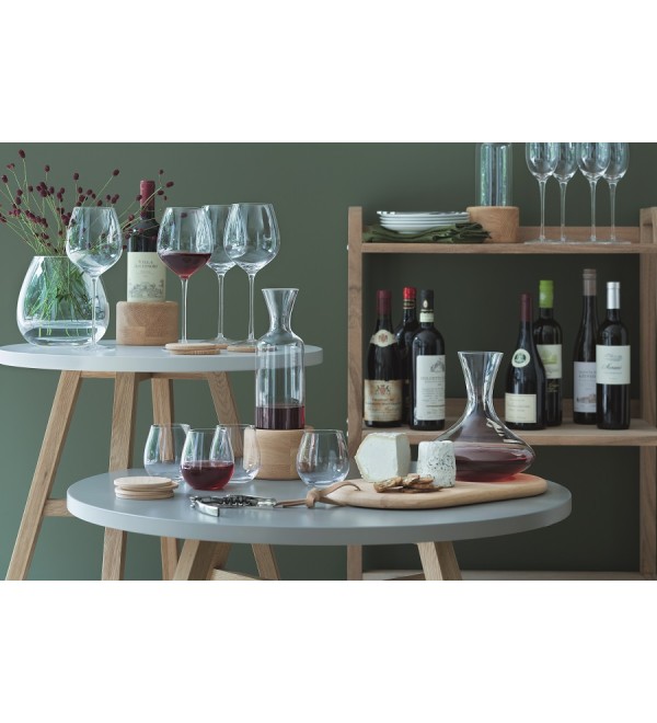 Набор из декантера 1,4 л и сырной доски wine