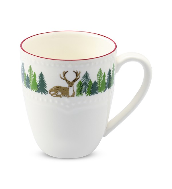 Кружка nordic forest из коллекции new year essential, 360 мл