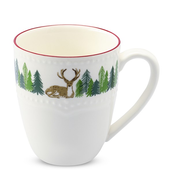 Кружка nordic forest из коллекции new year essential, 360 мл