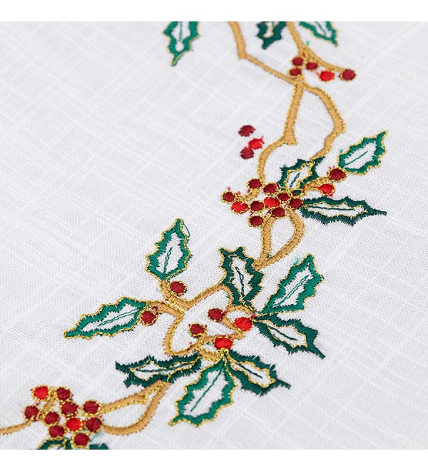 Дорожка на стол festive wreath из коллекции new year essential, 45х150 см