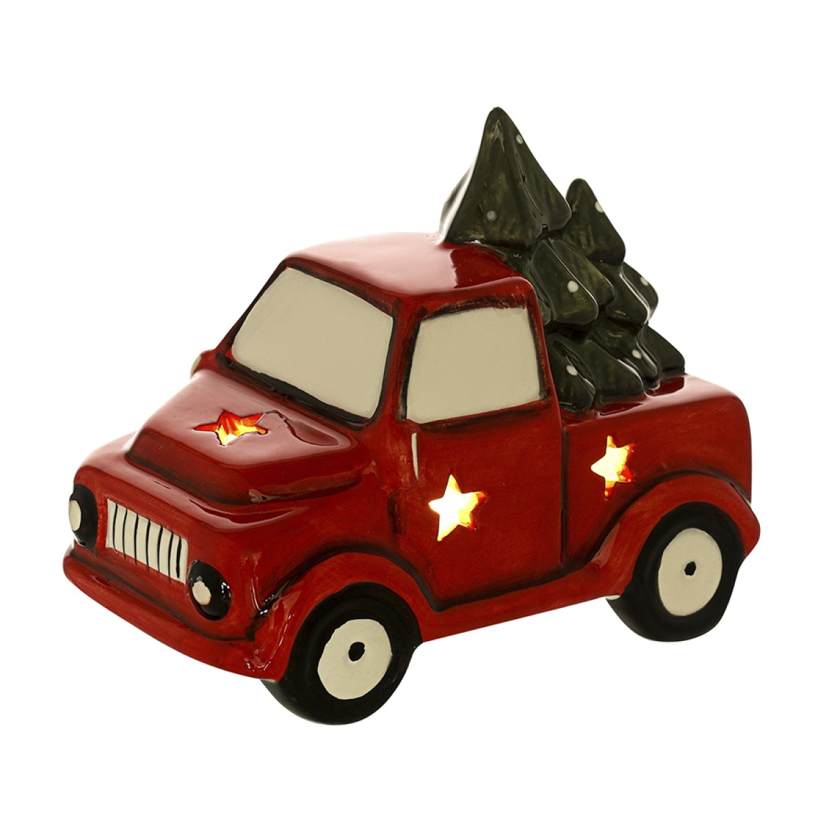 Декор новогодний с подсветкой magic truck из коллекции new year essential, 10,5 см