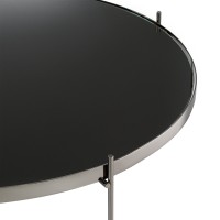 Столик josen, D85 см, черный
