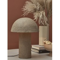 Лампа настольная texture sleek, D32х42 см, бежевая