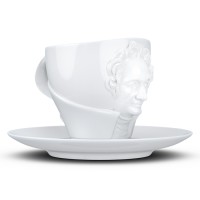 Чайная пара talent, goethe, 260 мл, белая