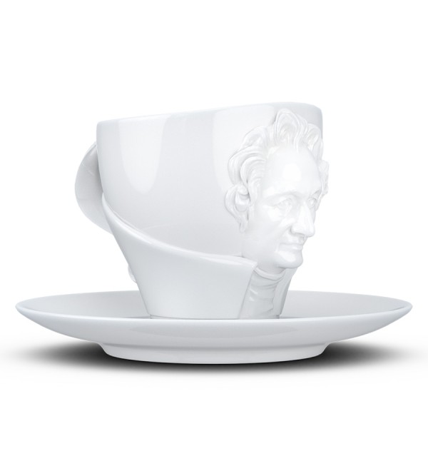 Чайная пара talent, goethe, 260 мл, белая